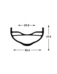 LLANTA 27.5 32H NOTUBES... 2